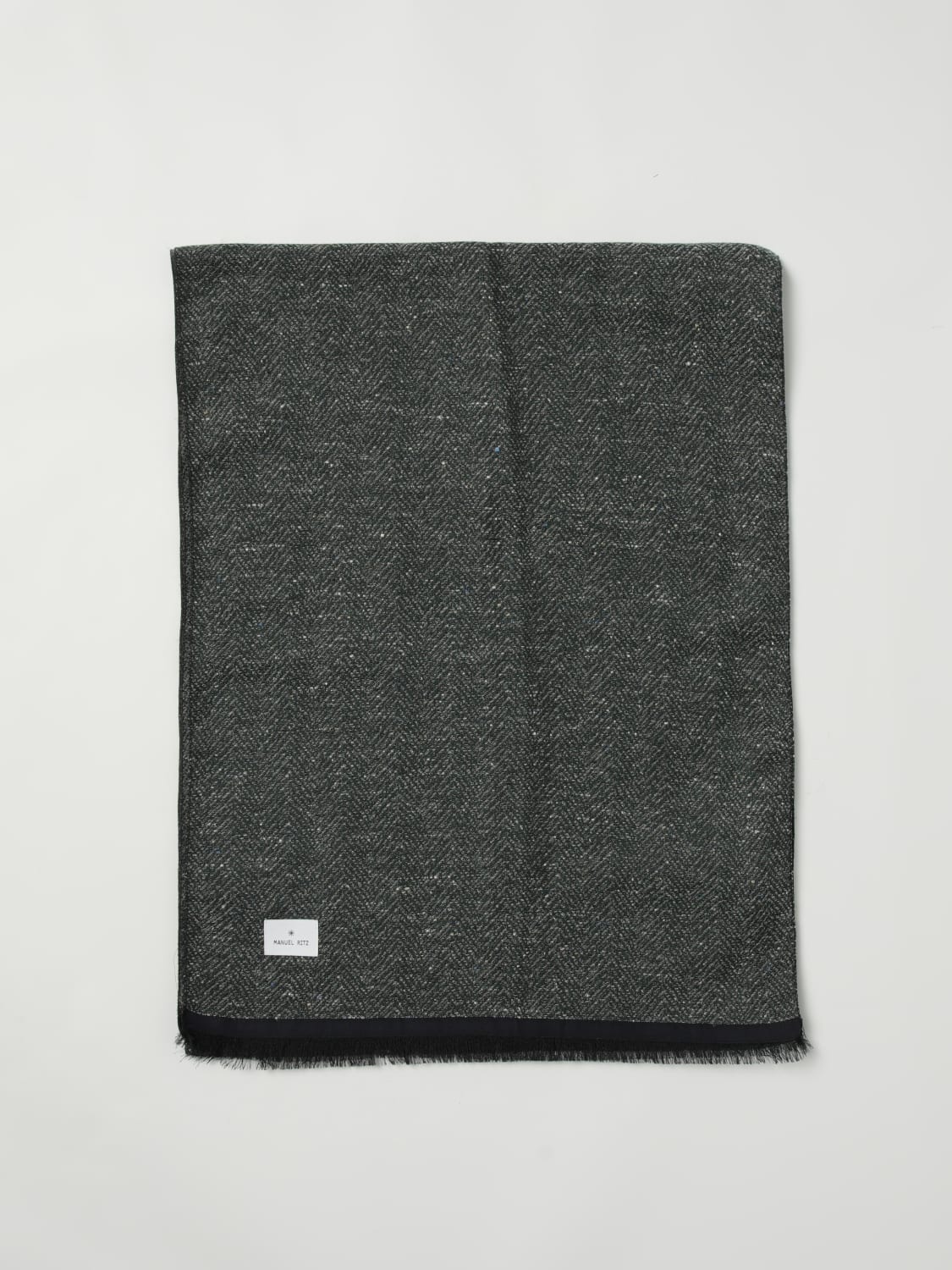 MANUEL RITZ BUFANDA: Bufanda hombre Manuel Ritz, Verde - Img 1