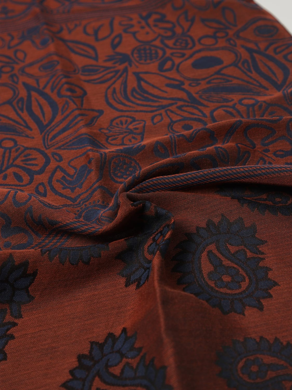 MANUEL RITZ SCARF: Scarf men Manuel Ritz, Rust - Img 3