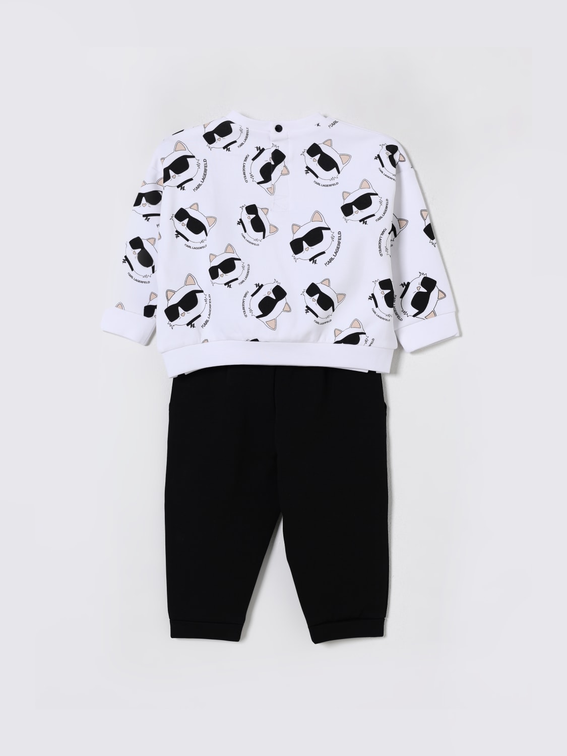 KARL LAGERFELD KIDS MONO: Vestido niños Karl Lagerfeld Kids, Blanco - Img 2