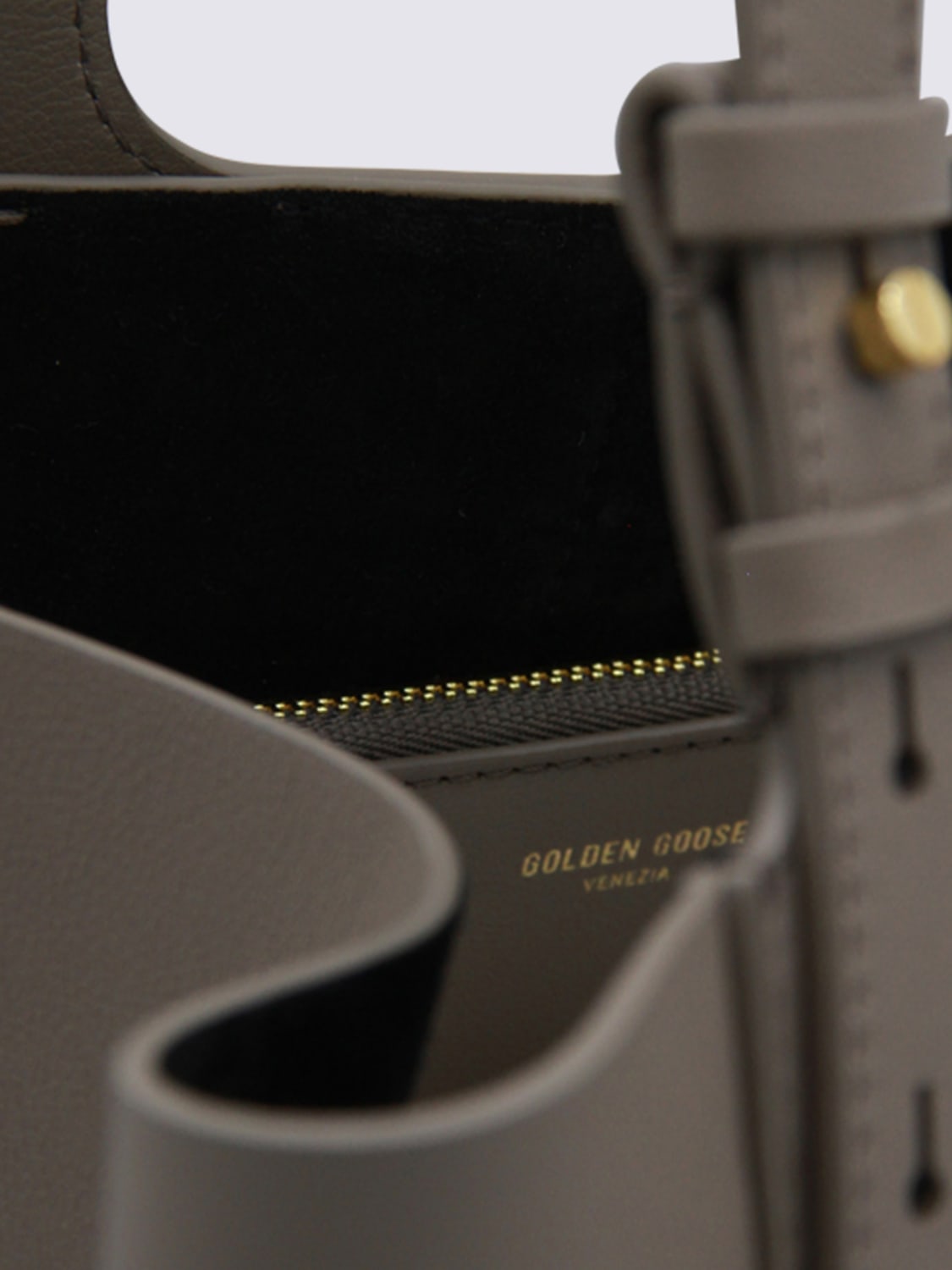 GOLDEN GOOSE BOLSO DE HOMBRO: Bolso de mano mujer Golden Goose, Beige - Img 4