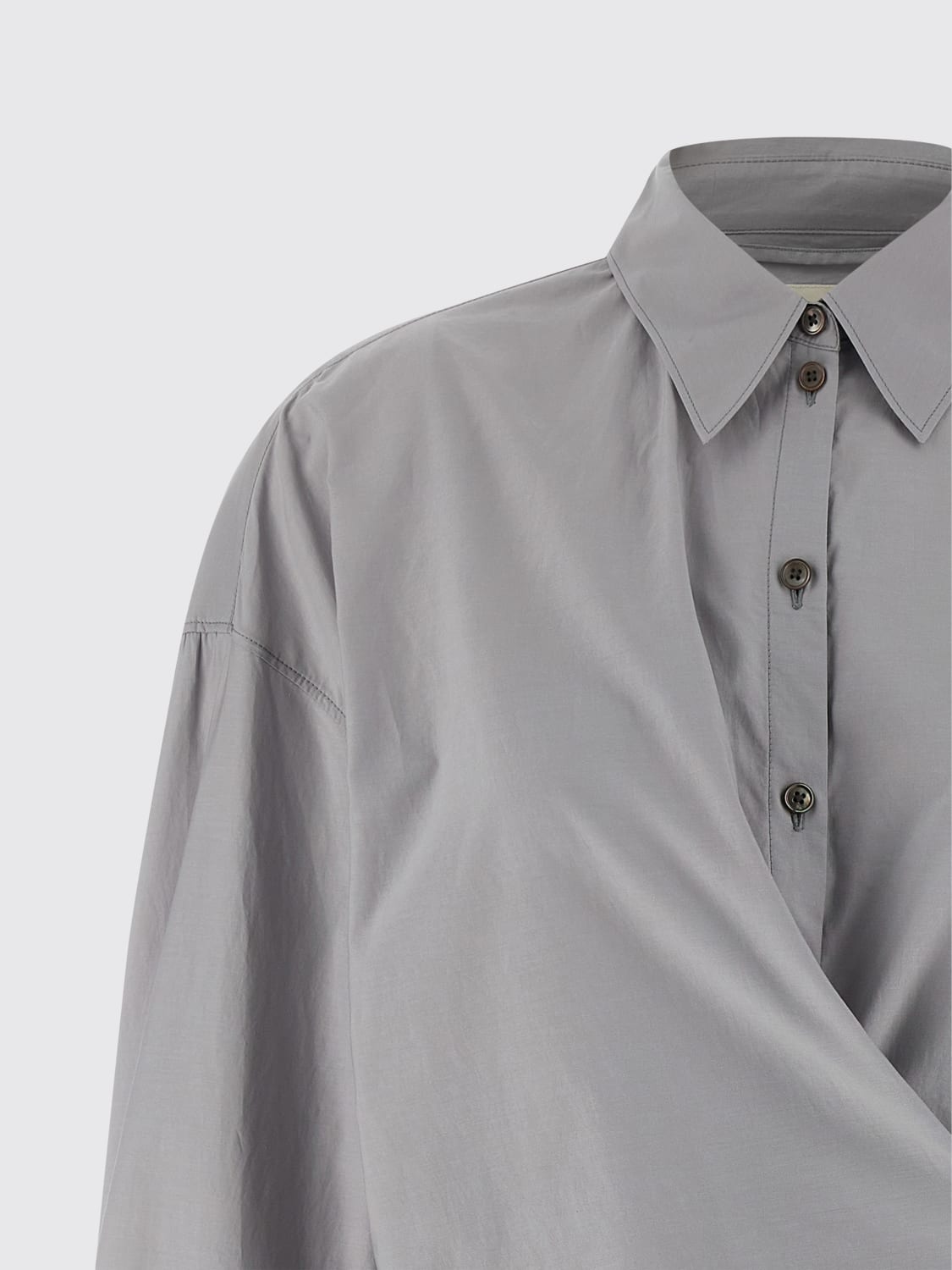 LEMAIRE シャツ: シャツ レディース Lemaire, グレー - Img 3