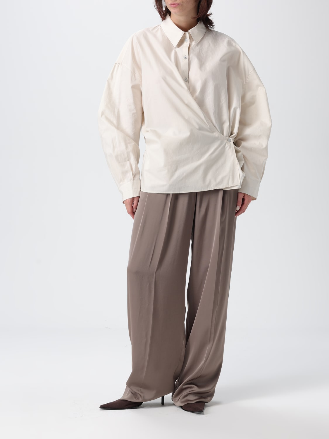 LEMAIRE РУБАШКА: Рубашка Женское Lemaire, Кремовый - Img 2