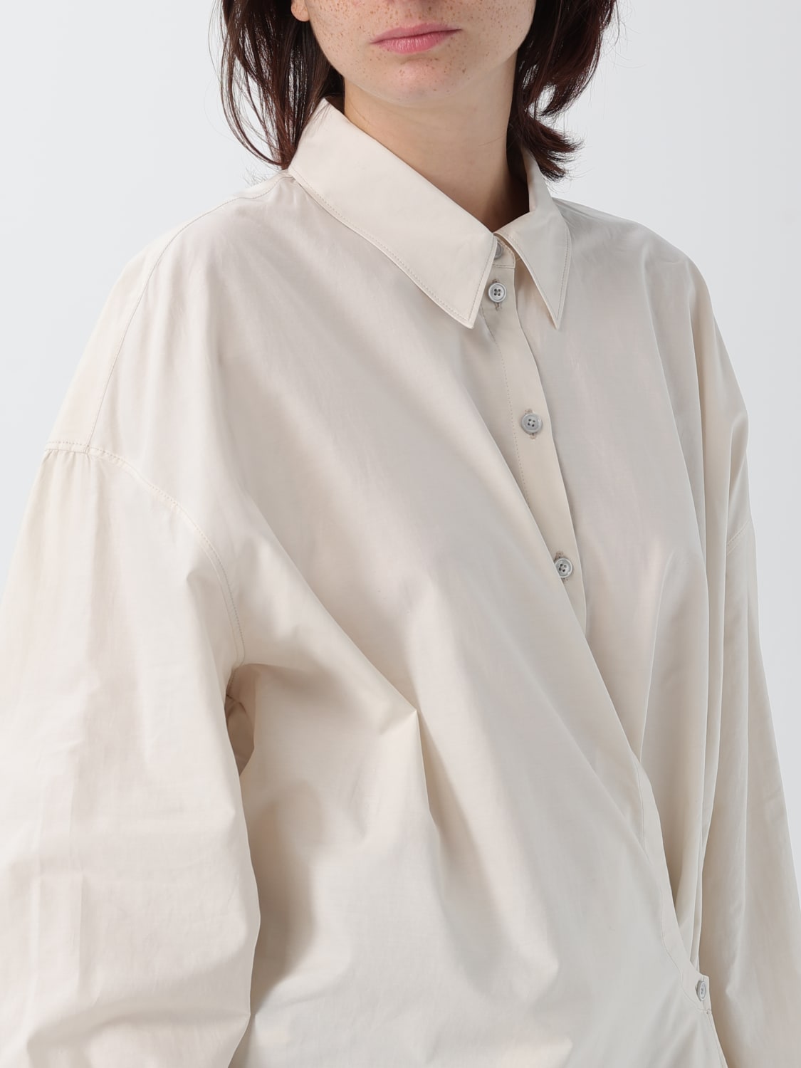 LEMAIRE РУБАШКА: Рубашка Женское Lemaire, Кремовый - Img 5