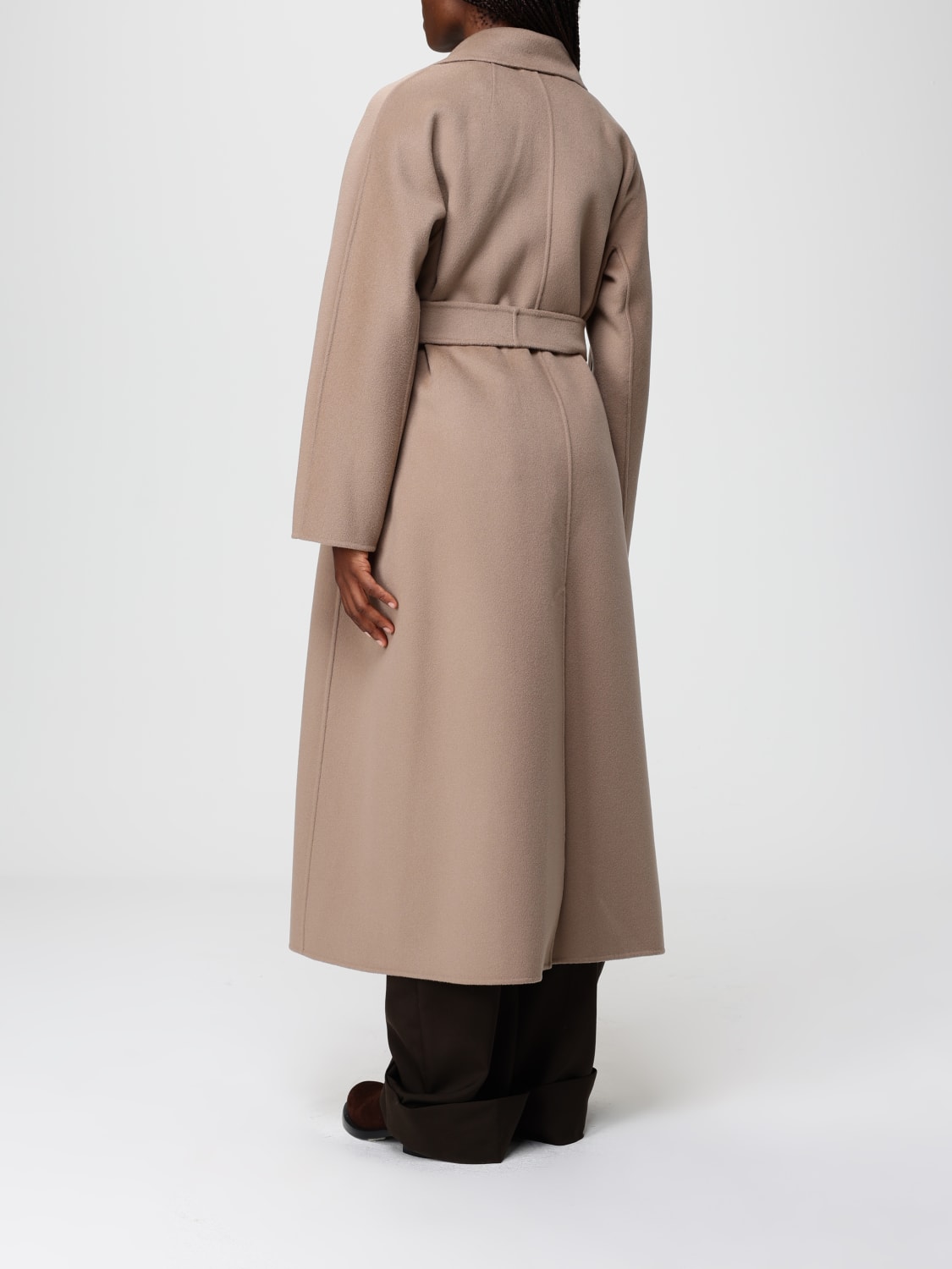 'S MAX MARA COAT: Coat woman 's Max Mara, Sand - Img 3