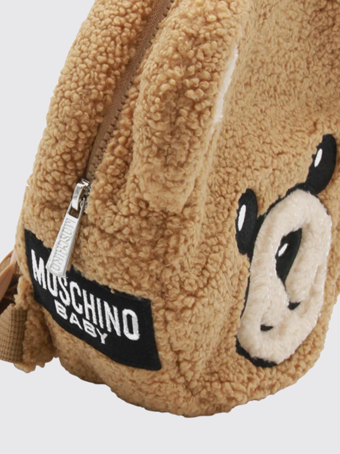 MOSCHINO RUCKSACK: Umhänge kinder Moschino, Braun - Img 3