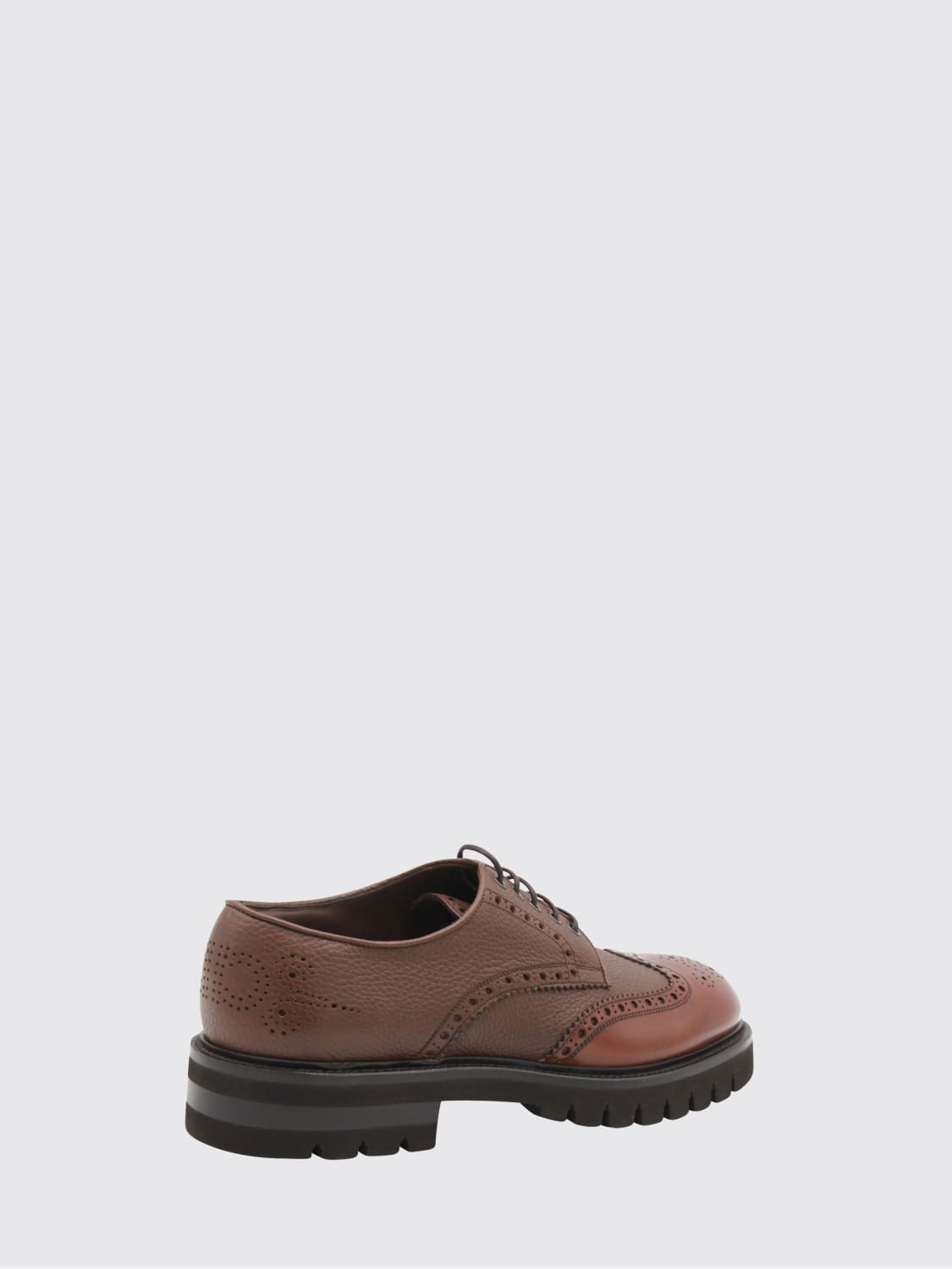 FERRAGAMO BROGUE SHOES: Shoes men Ferragamo, Brown - Img 3