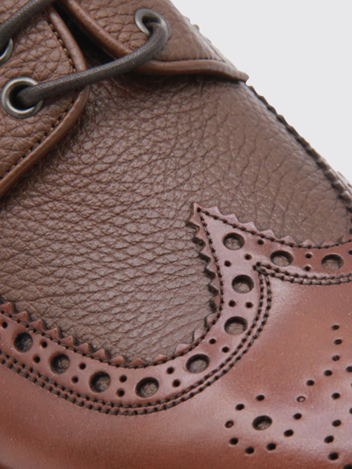 FERRAGAMO BROGUE SHOES: Shoes men Ferragamo, Brown - Img 4