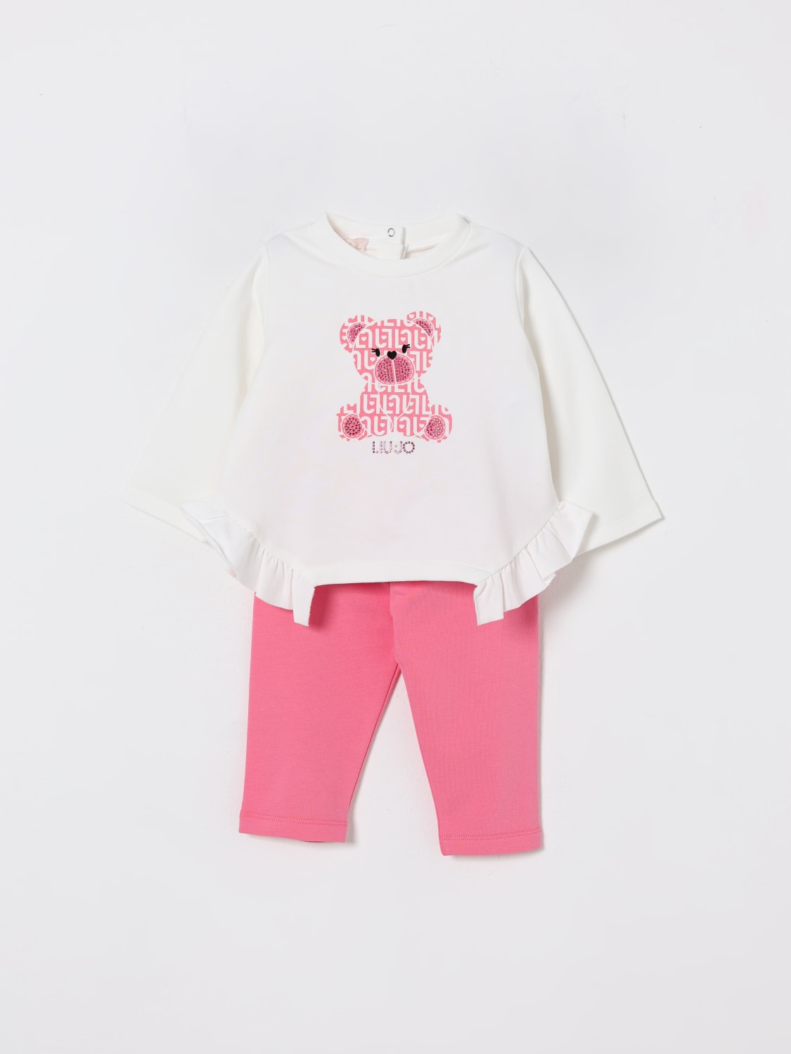 LIU JO JUMPSUIT: Romper kids Liu Jo, White - Img 1