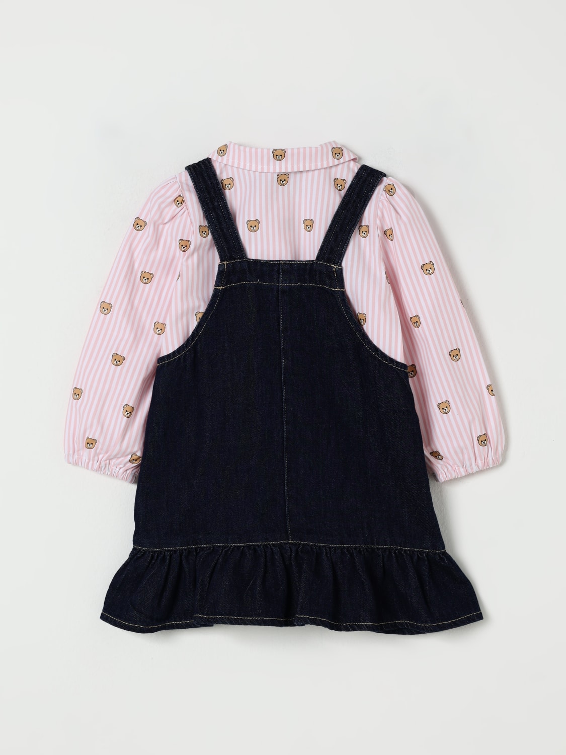 MOSCHINO JUMPSUIT: Romper kids Moschino, Blue - Img 2