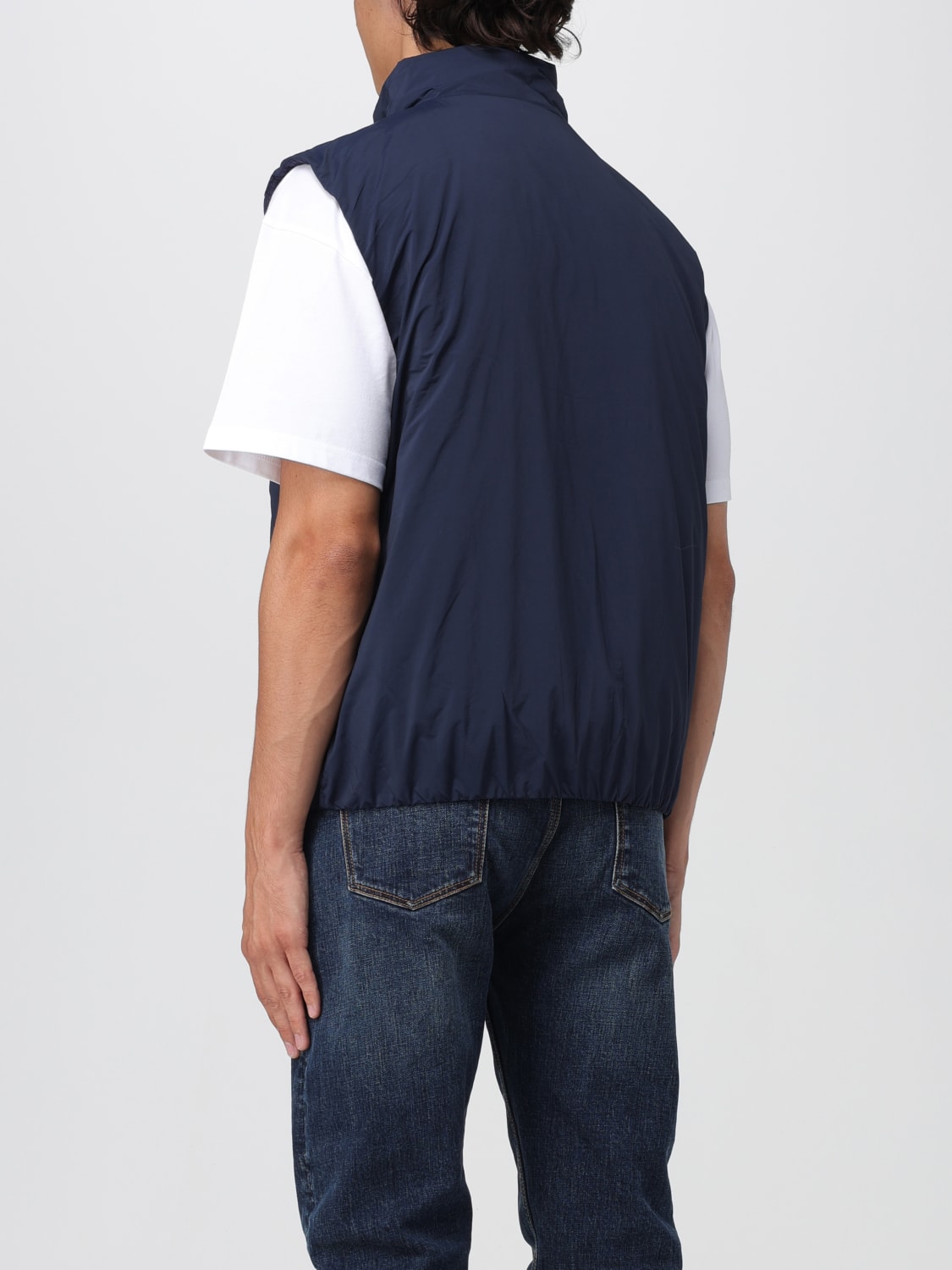 K-WAY SUIT VEST: Jacket men K-way, Blue - Img 2