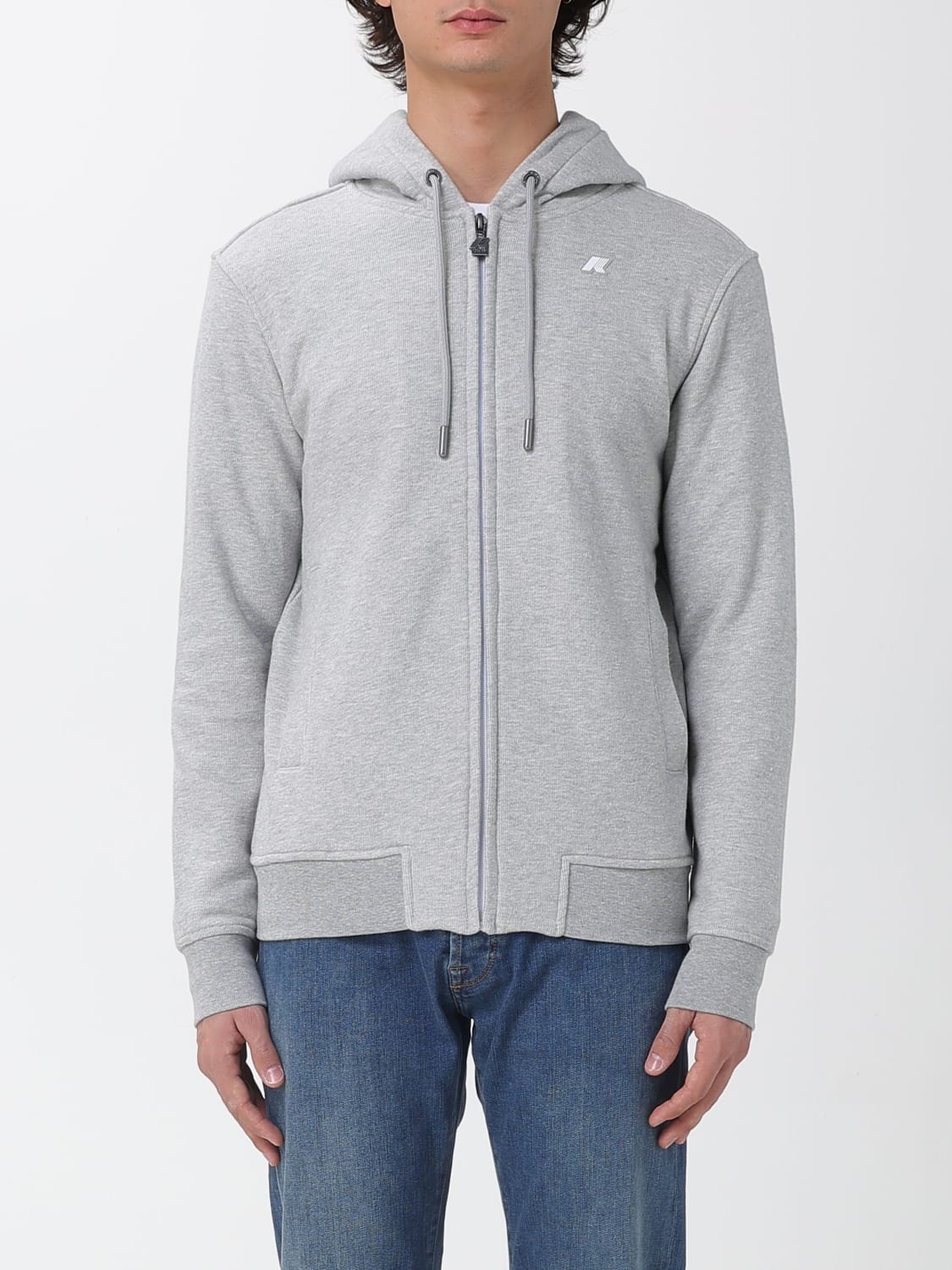 K-WAY SWEATSHIRT: Sweatshirt men K-way, Grey - Img 1