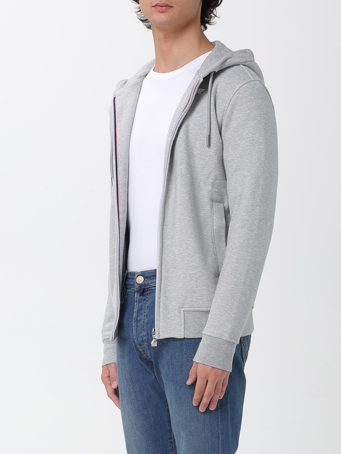 K-WAY SWEATSHIRT: Sweatshirt men K-way, Grey - Img 3