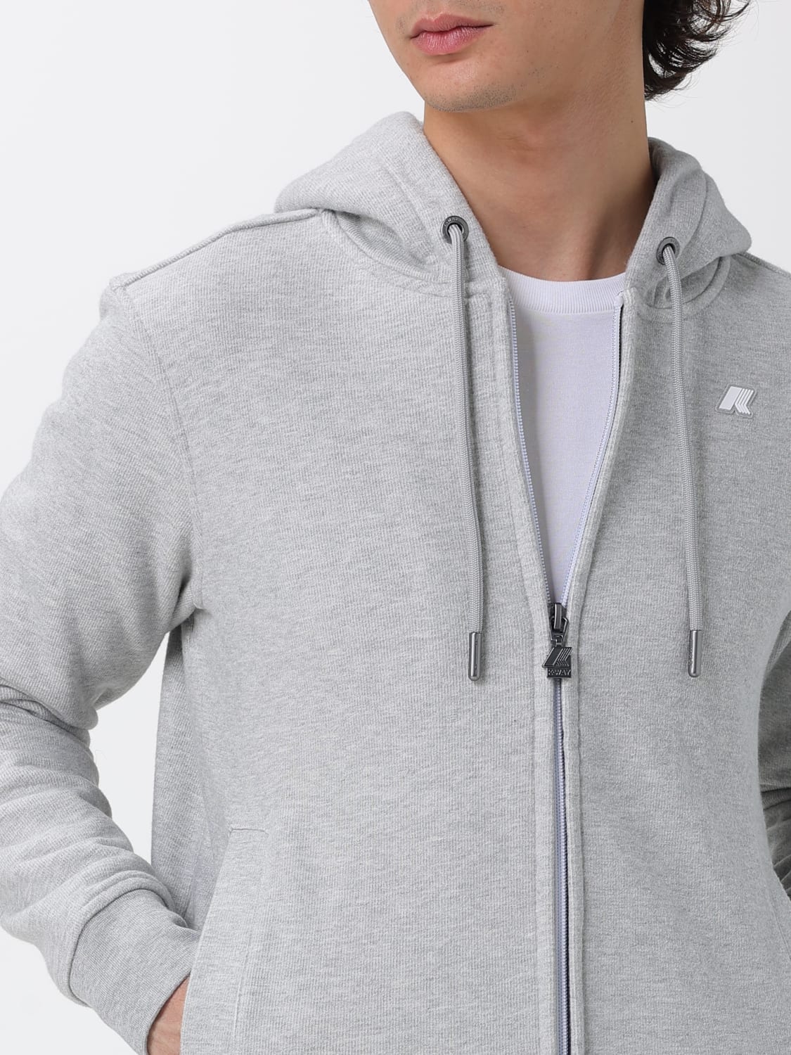 K-WAY SWEATSHIRT: Sweatshirt men K-way, Grey - Img 4