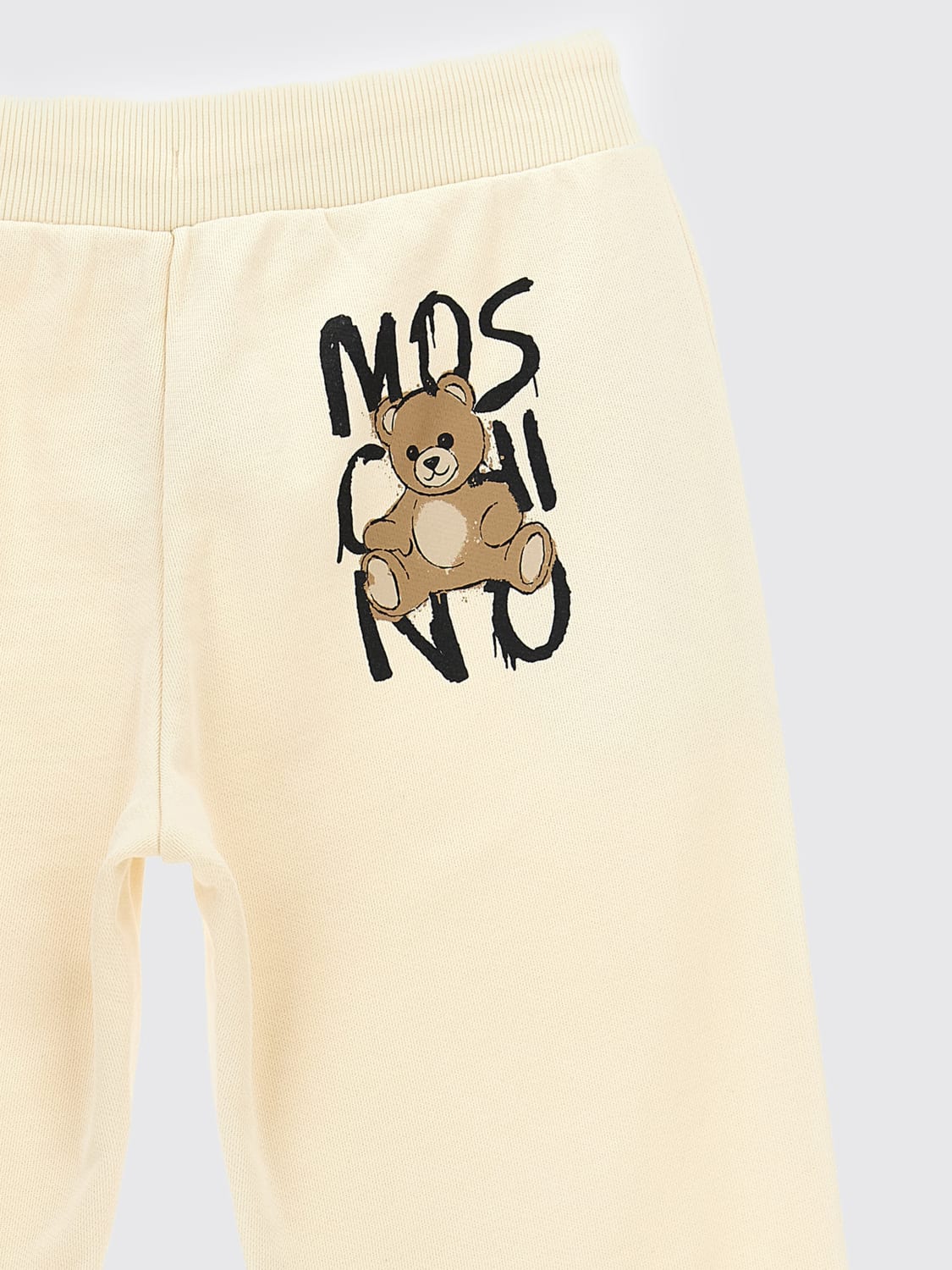 MOSCHINO PANTS: Pants kids Moschino, Beige - Img 3