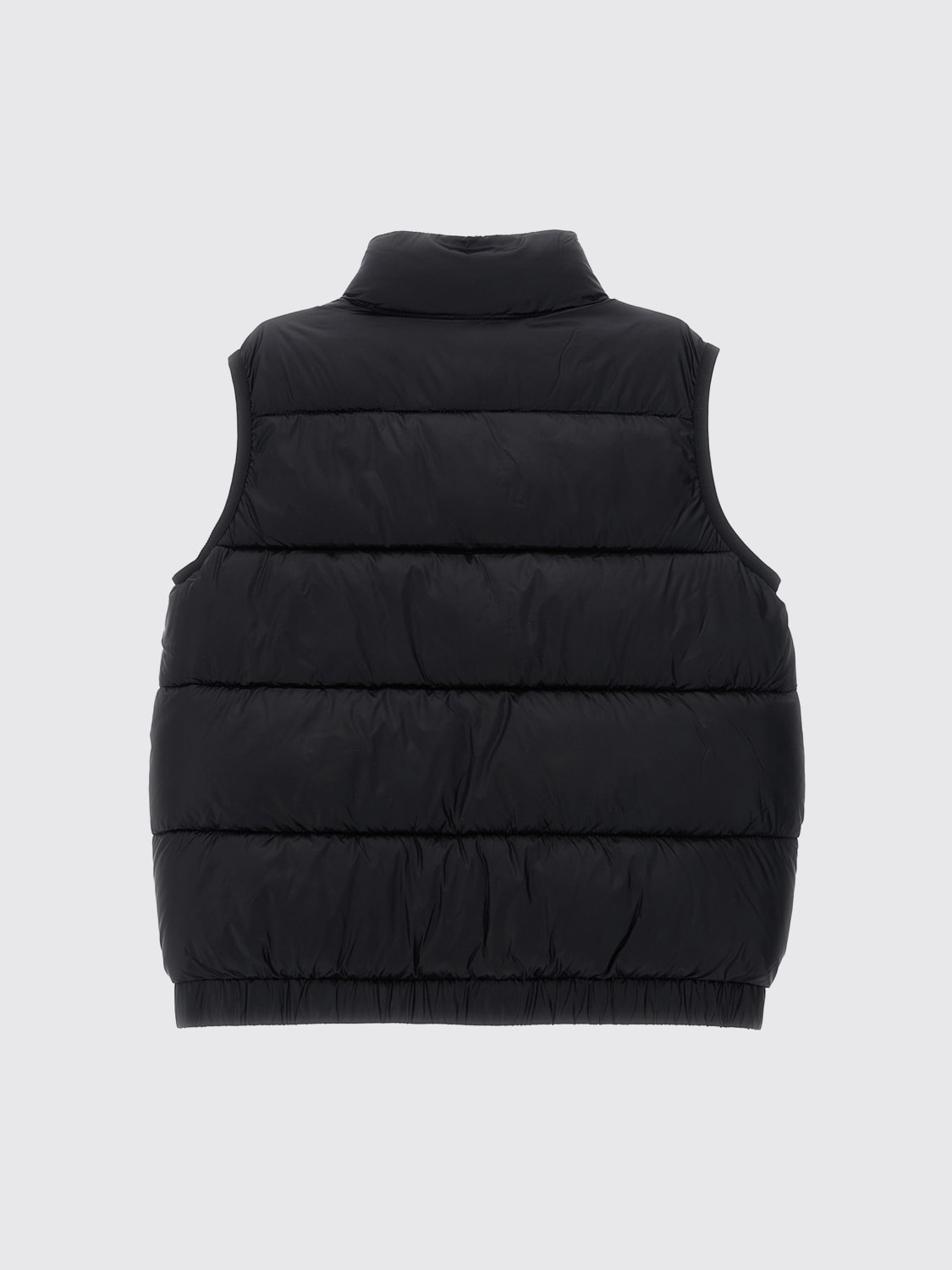 MOSCHINO WAISTCOAT: Coat kids Moschino, Black - Img 2