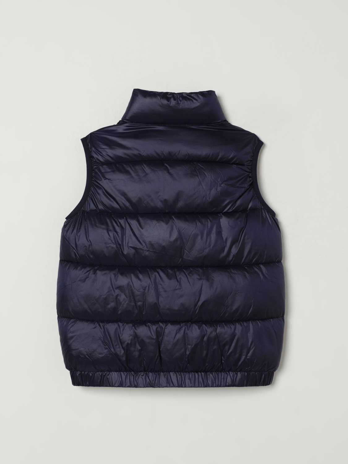 MOSCHINO WAISTCOAT: Coat kids Moschino, Blue - Img 2