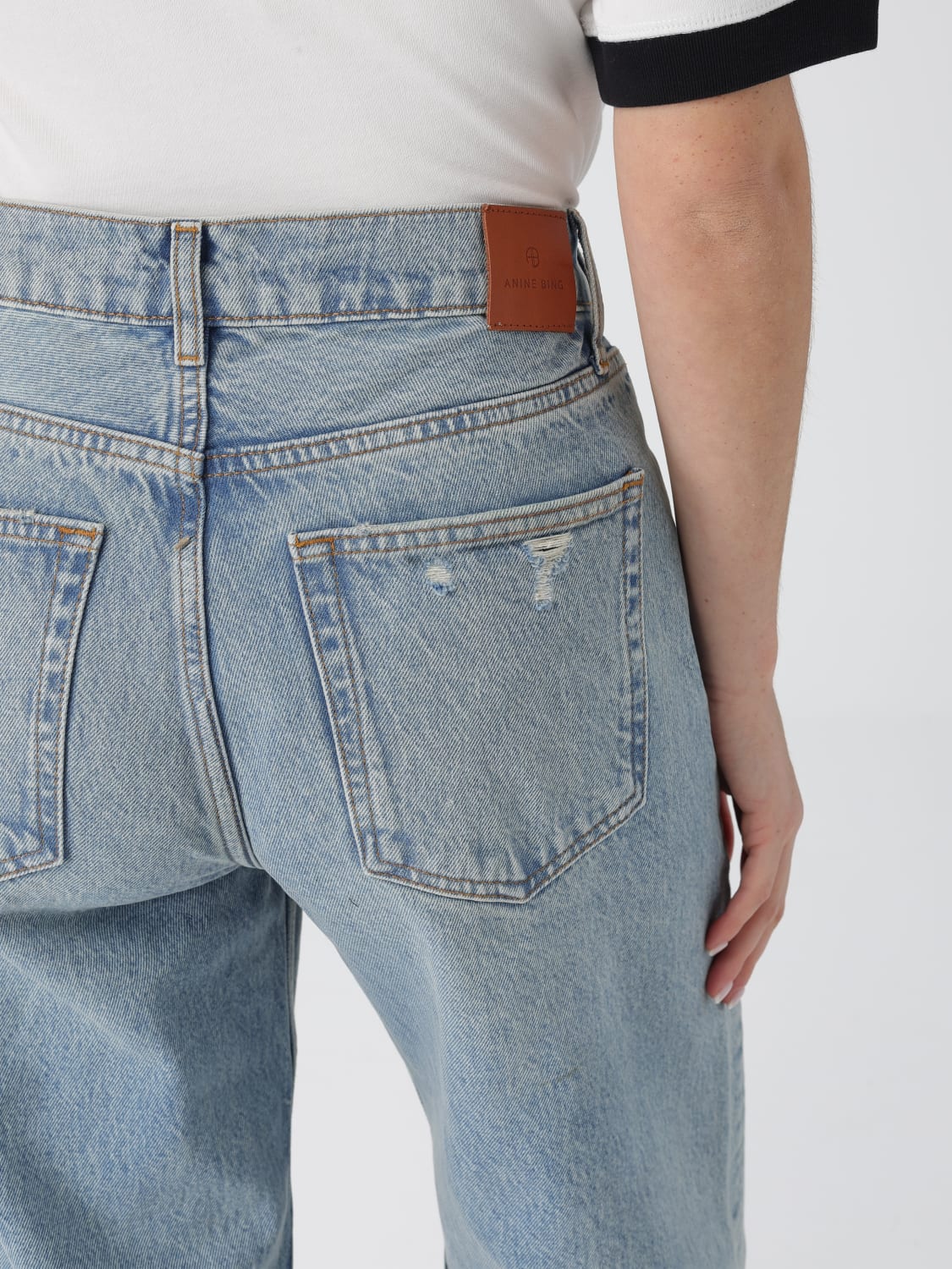 ANINE BING VAQUEROS: Vaquero mujer Anine Bing, Azul Oscuro - Img 4