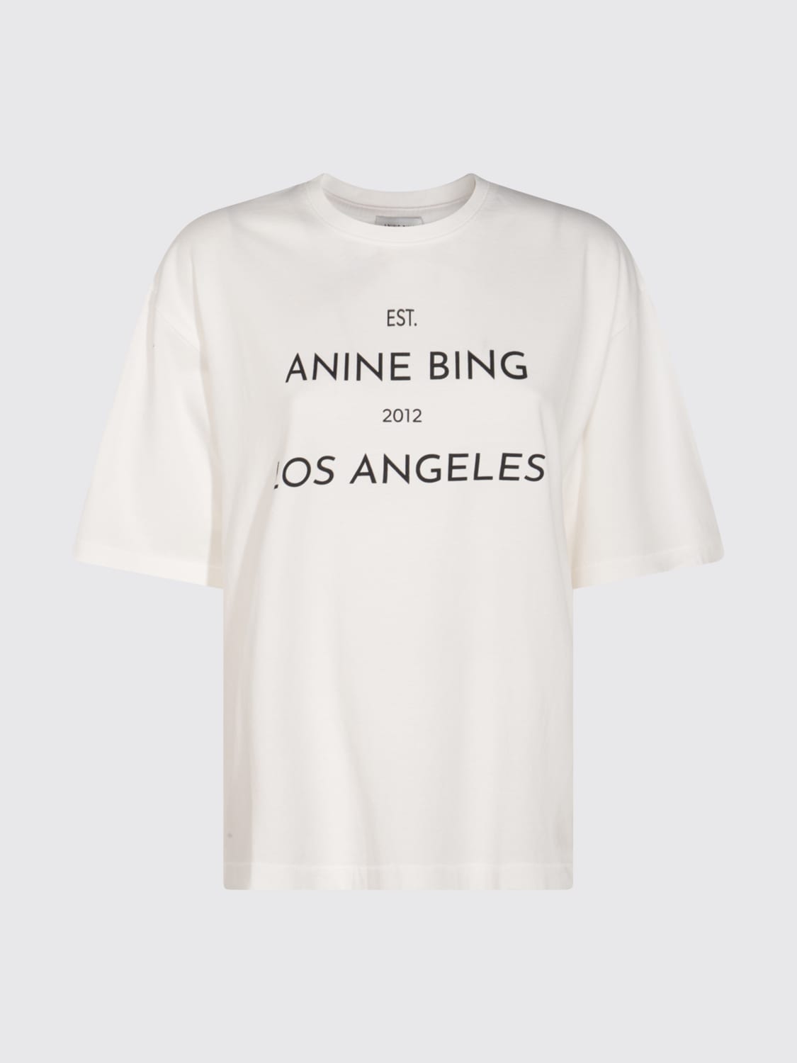 ANINE BING T-SHIRT: T-shirt damen Anine Bing, Weiß - Img 1