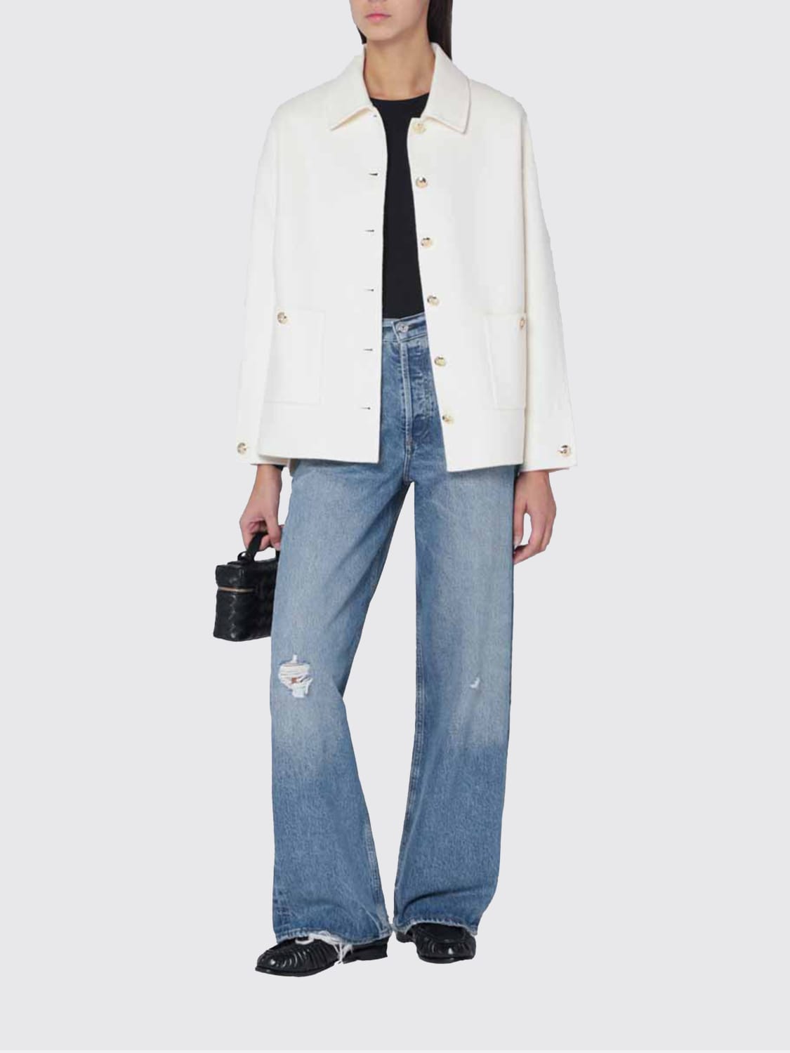 ANINE BING JACKE: Jacke damen Anine Bing, Weiß - Img 2