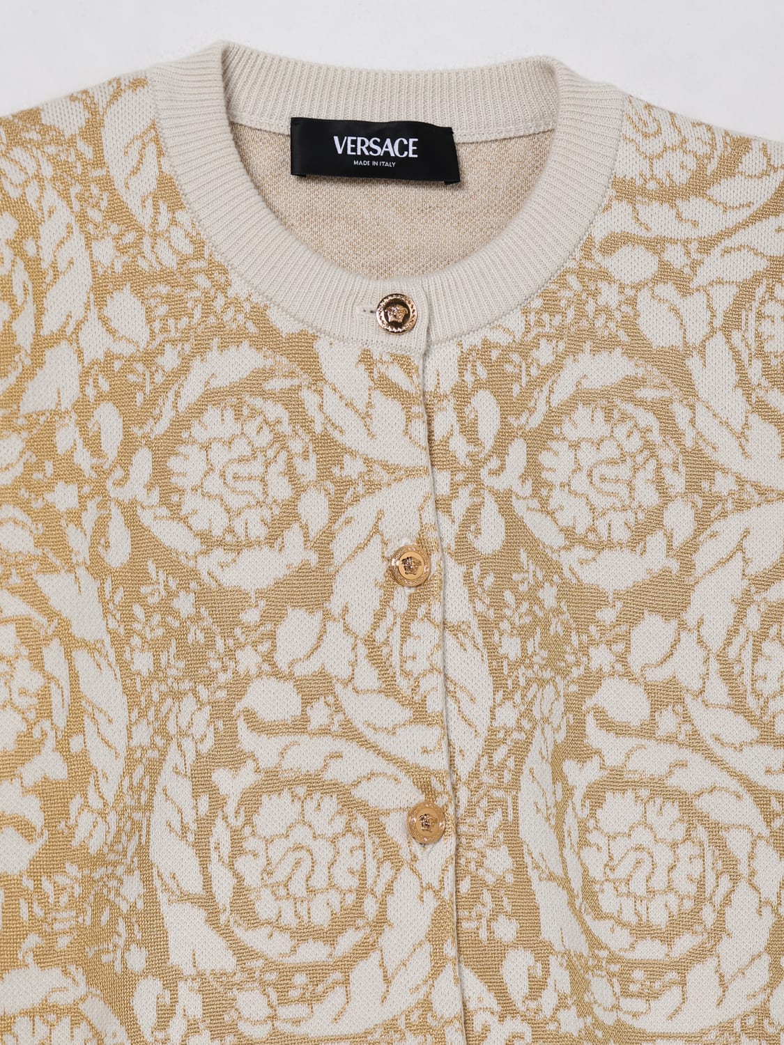 VERSACE PULL: Pull enfant Versace, Jaune - Img 3