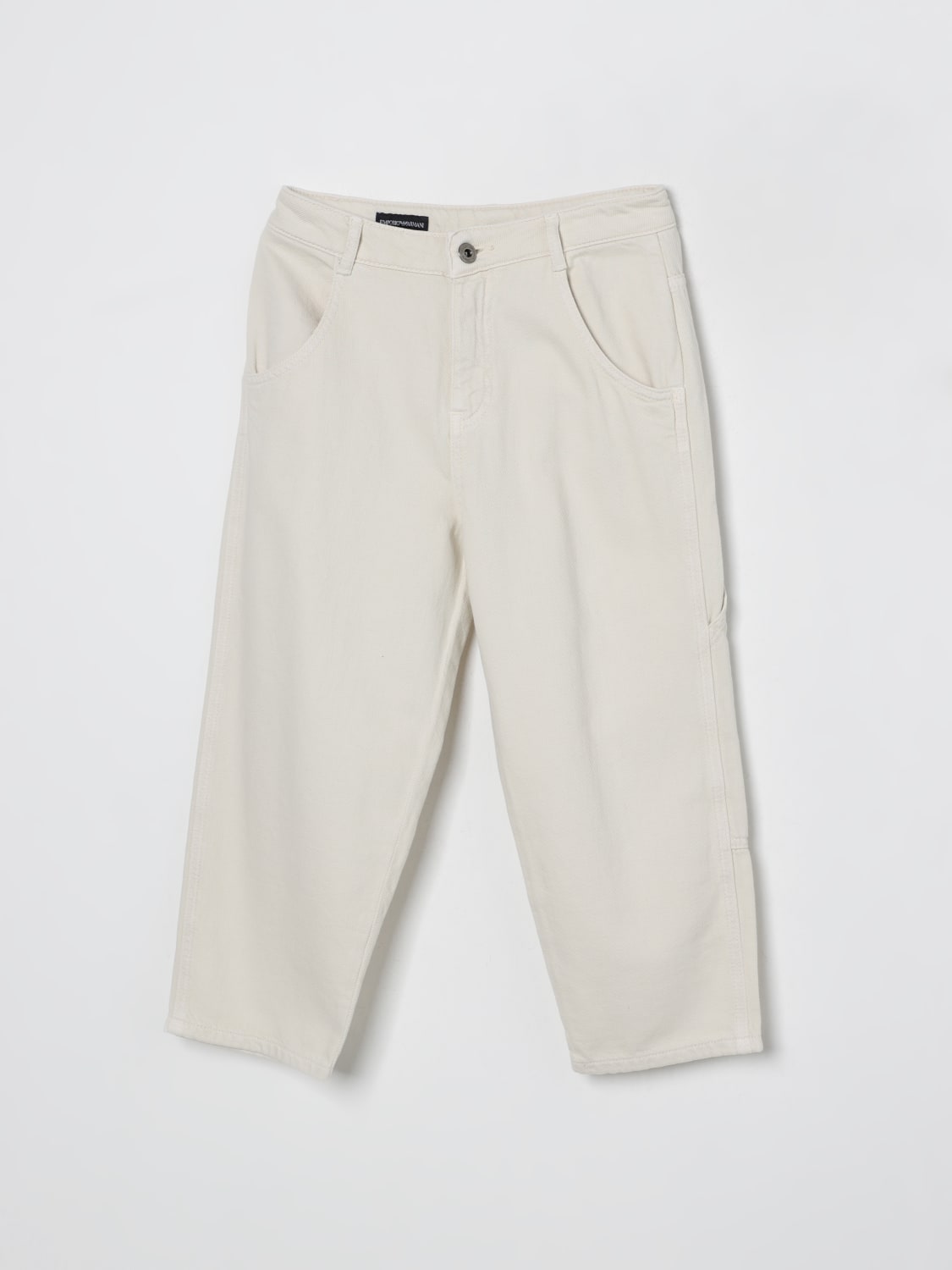 EMPORIO ARMANI PANTS: Pants kids Emporio Armani, Green - Img 1