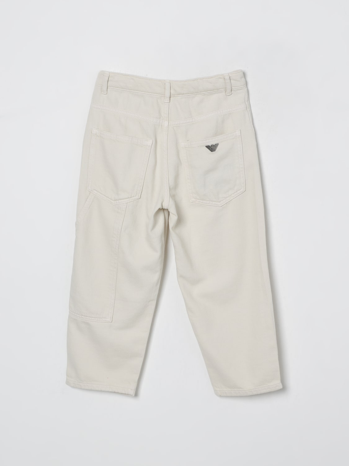 EMPORIO ARMANI PANTS: Pants kids Emporio Armani, Green - Img 2