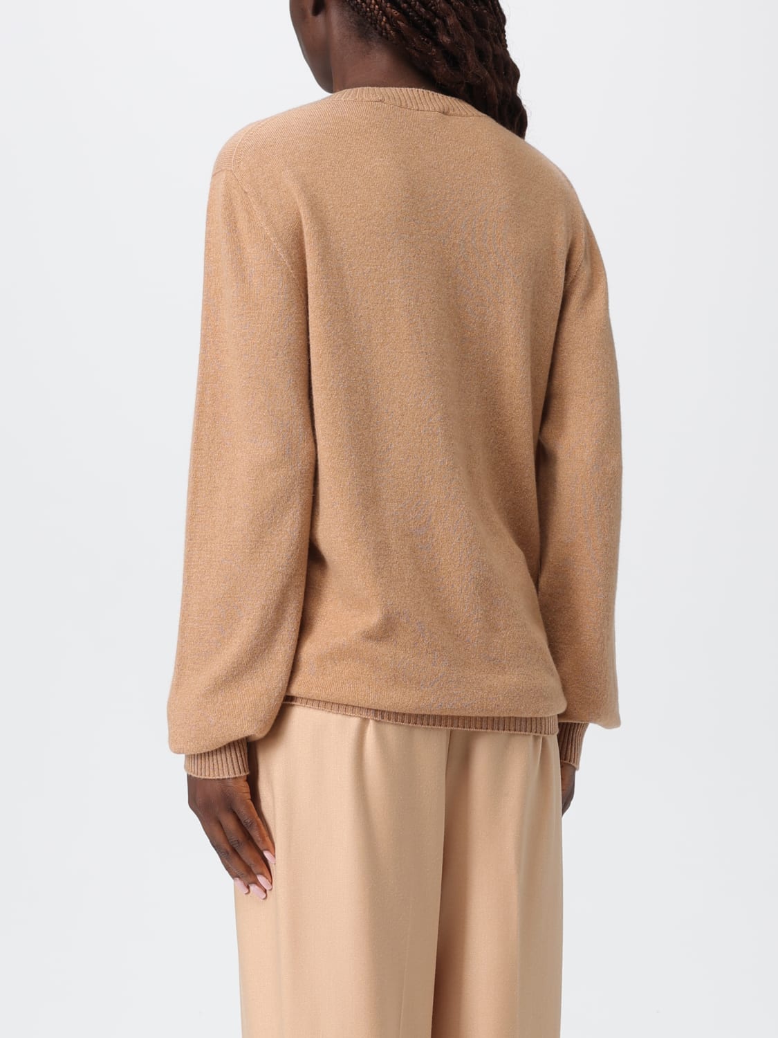 ALBERTA FERRETTI PULLOVER: Pullover damen Alberta Ferretti, Braun - Img 3