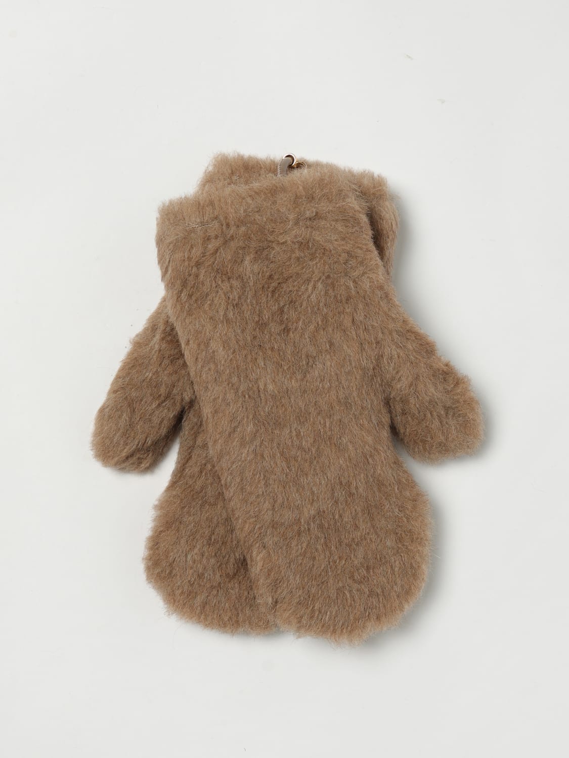 MAX MARA GUANTI: Guanti Max Mara in lana di cammello , Beige - Img 1