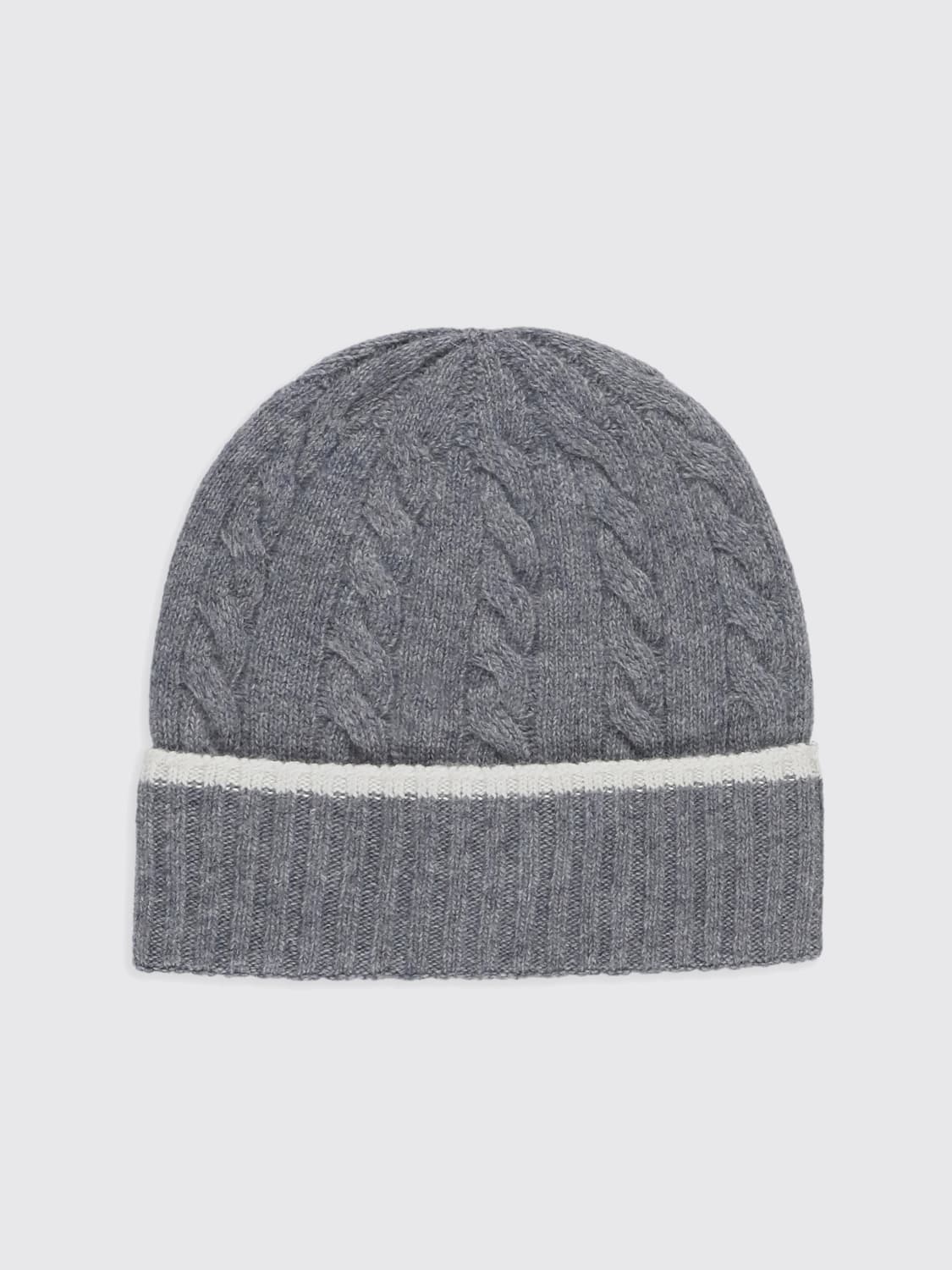MONCLER CHAPEAU: Chapeau enfant Moncler, Gris - Img 2