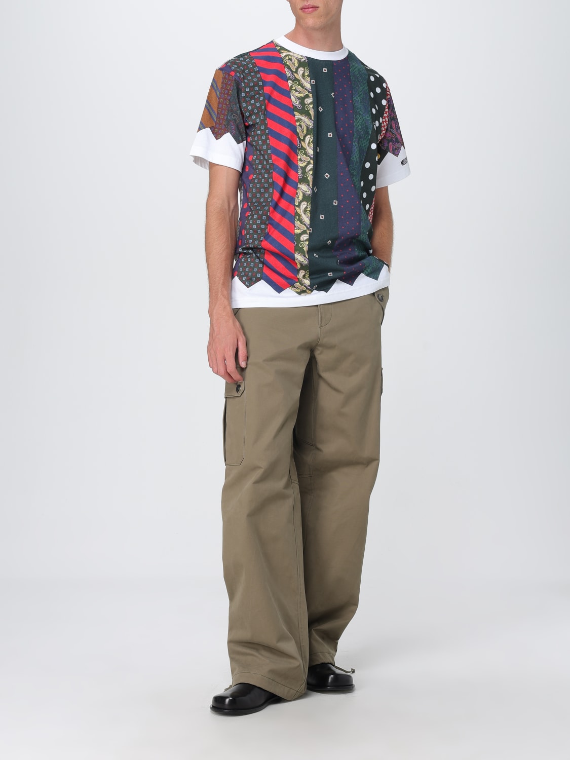 MOSCHINO COUTURE T-SHIRT: T-shirt men Moschino Couture, Multicolor - Img 2