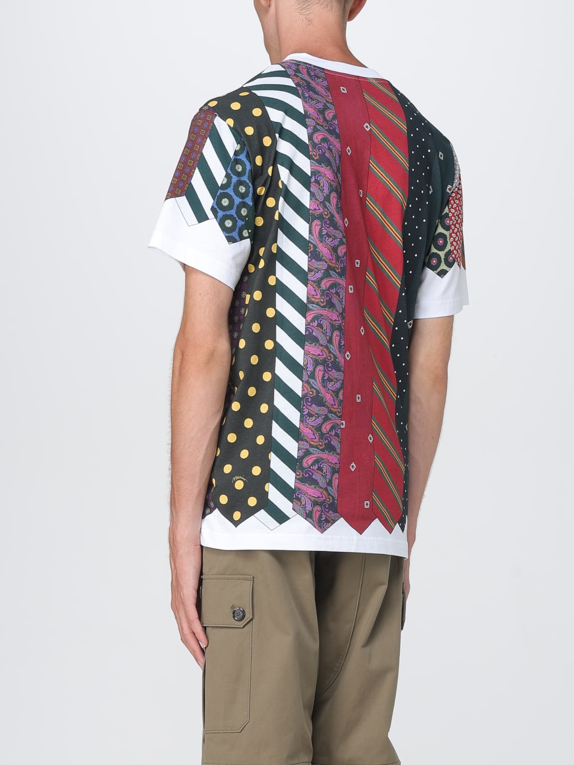 MOSCHINO COUTURE T-SHIRT: T-shirt men Moschino Couture, Multicolor - Img 3