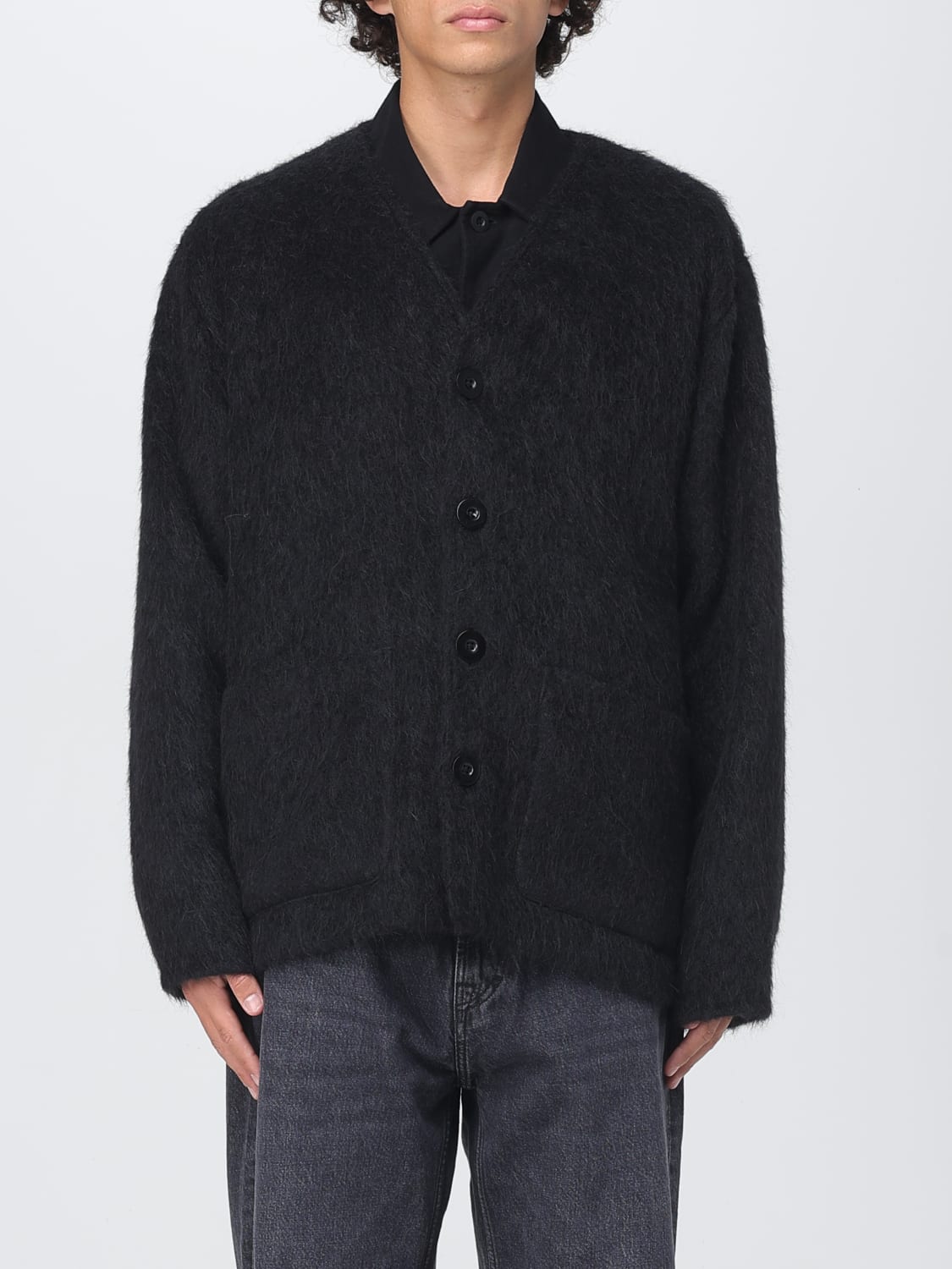OUR LEGACY PULLOVER: Strickjacke herren Our Legacy, Denim - Img 1
