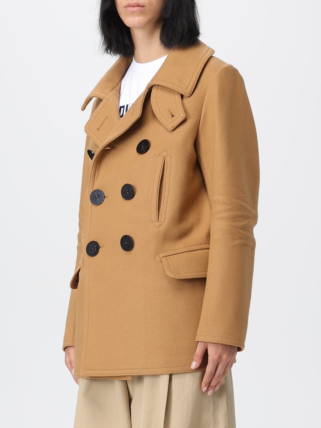 DSQUARED2 MANTEL: Mantel damen Dsquared2, Braun - Img 4