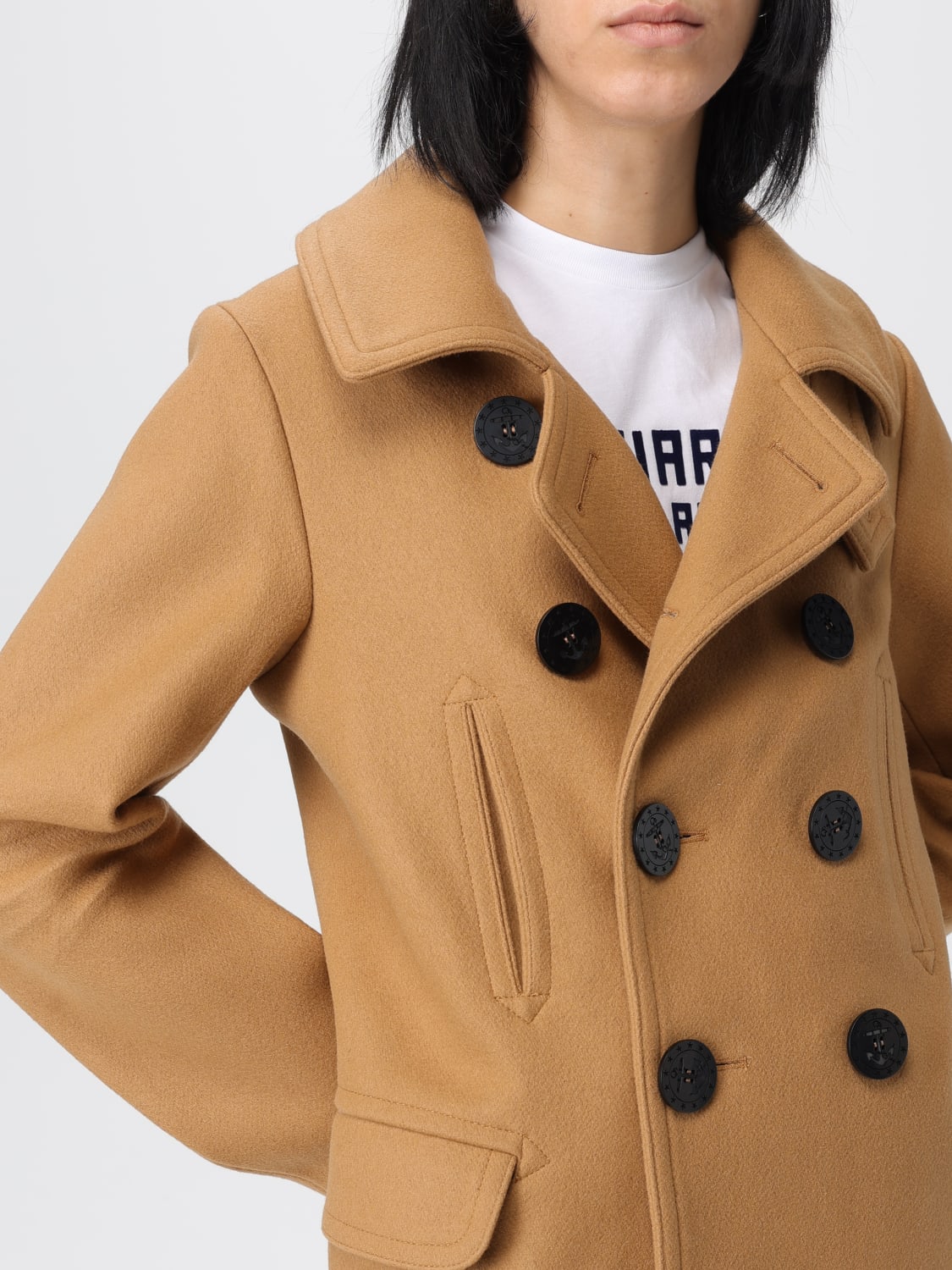 DSQUARED2 MANTEL: Mantel damen Dsquared2, Braun - Img 5