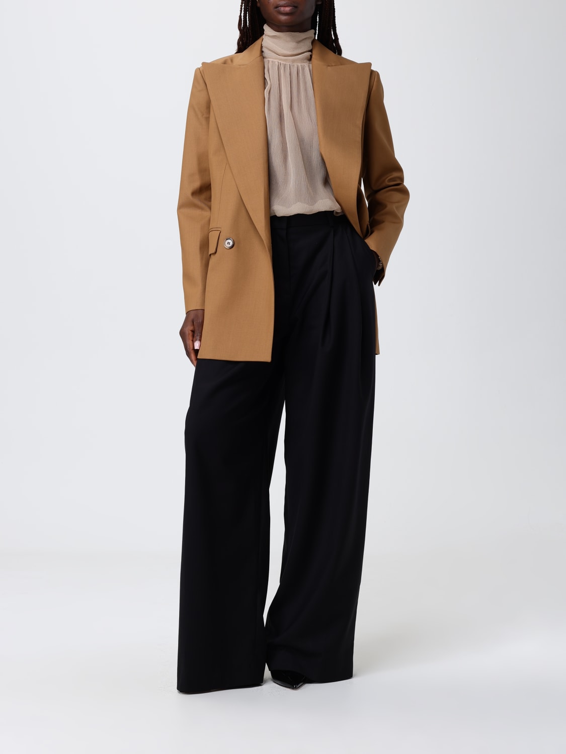 NINA RICCI ジャケット NINA RICCI: Jacket woman - Brown | Nina Ricci jacket CVE010WV0324