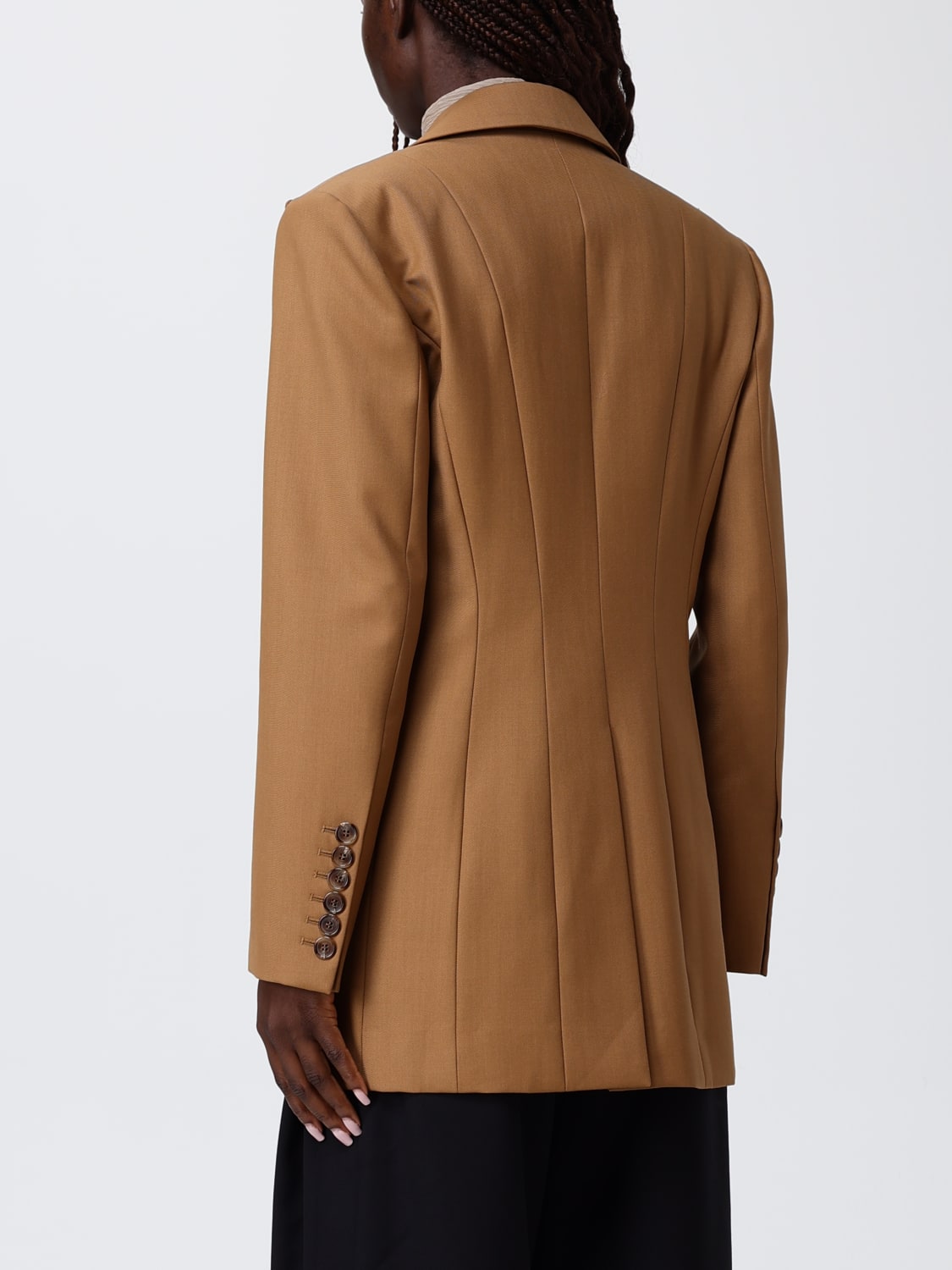 NINA RICCI ジャケット NINA RICCI: Jacket woman - Brown | Nina Ricci jacket CVE010WV0324