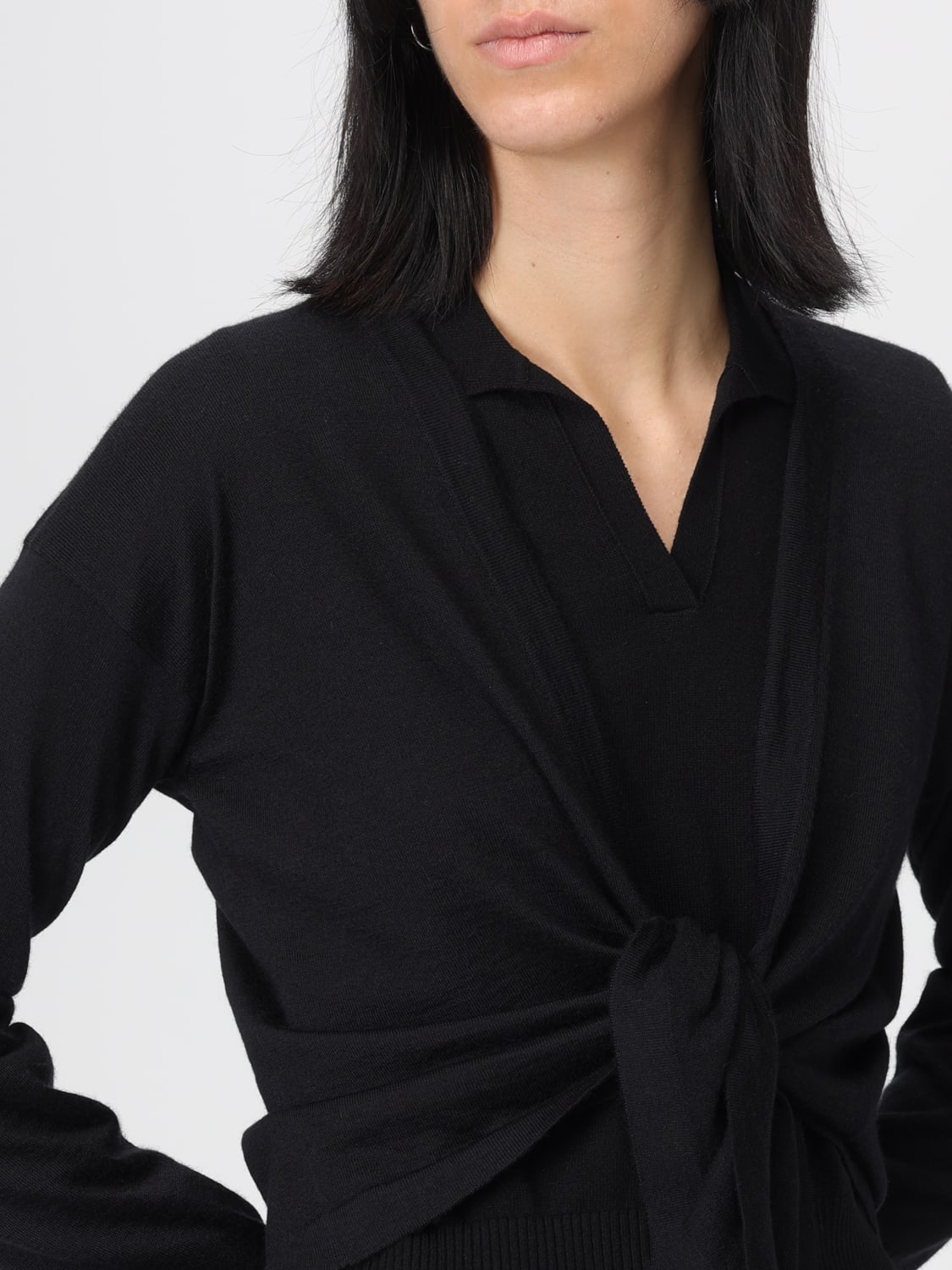 DOLCE & GABBANA MAGLIA: Cardigan in cashmere basic Dolce & Gabbana, Nero - Img 5