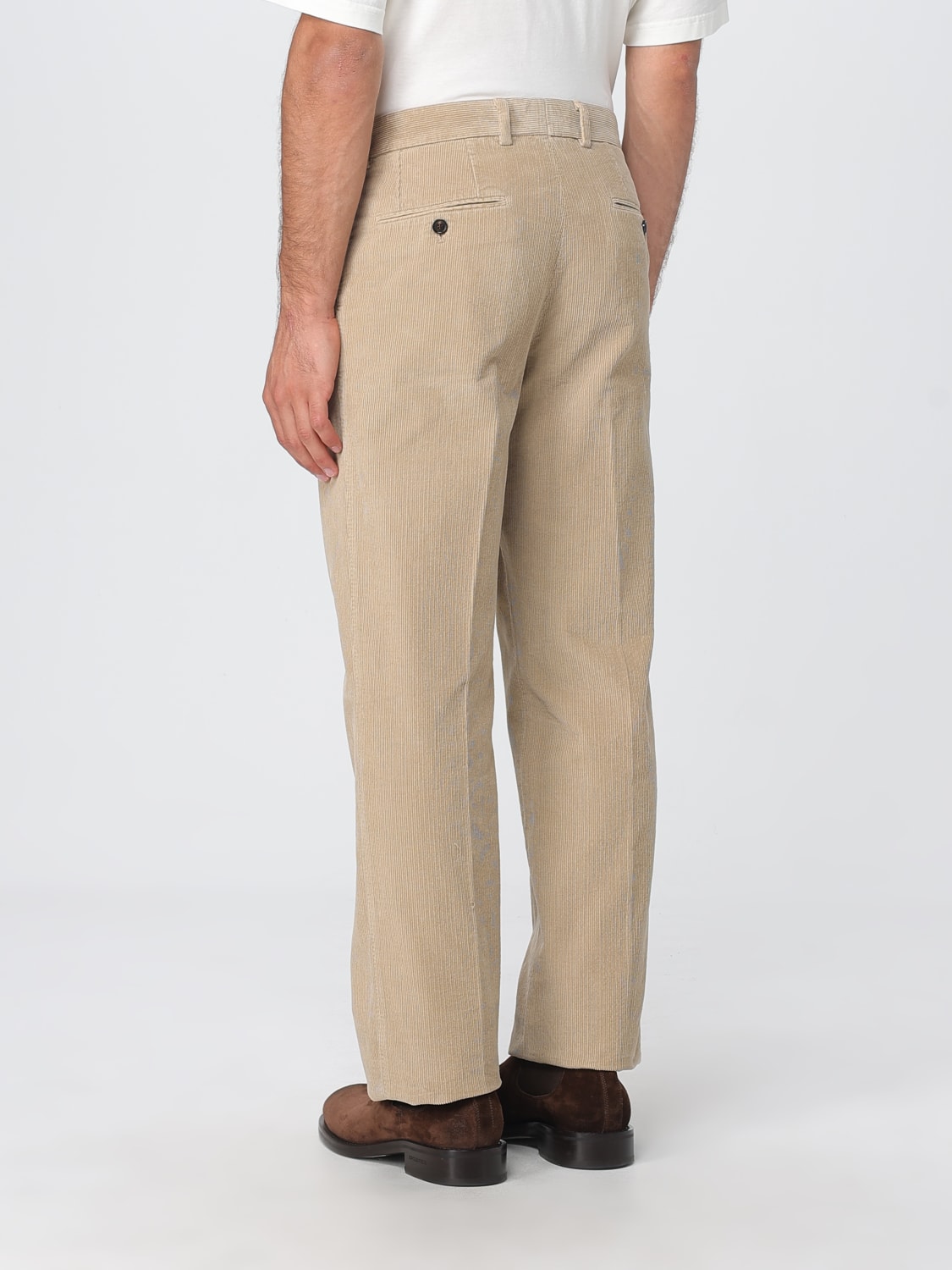DOLCE & GABBANA PANTS: Pants men Dolce & Gabbana, Beige - Img 3