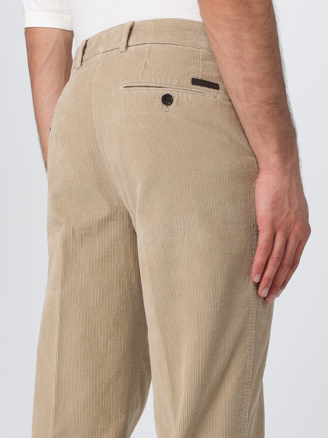 DOLCE & GABBANA PANTS: Pants men Dolce & Gabbana, Beige - Img 5