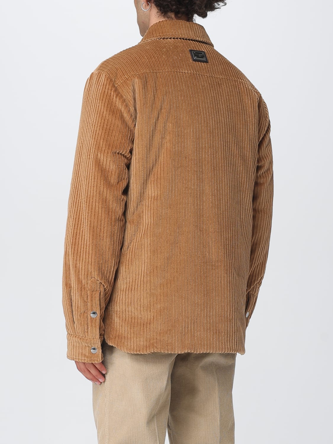 DOLCE & GABBANA ジャケット: ジャケット メンズ Dolce & Gabbana, ベージュ - Img 3