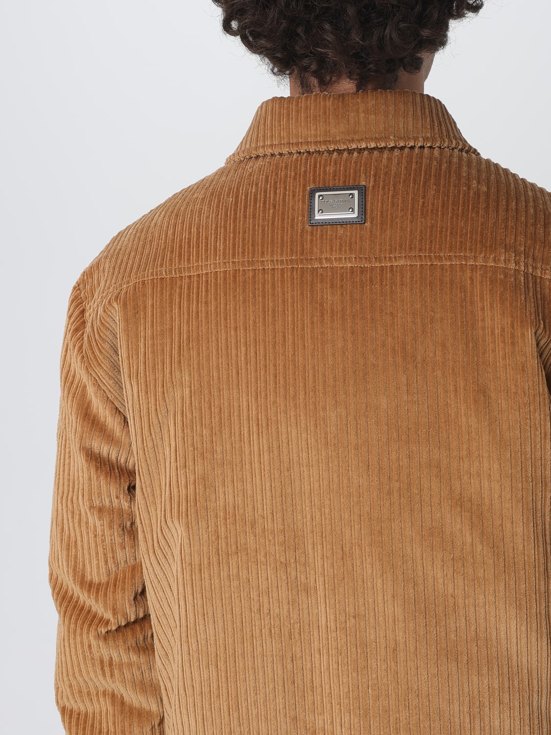 DOLCE & GABBANA ジャケット: ジャケット メンズ Dolce & Gabbana, ベージュ - Img 5