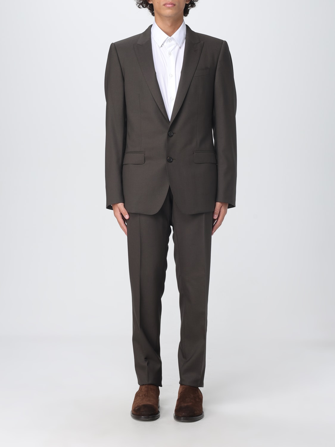 DOLCE & GABBANA SUIT: Suit men Dolce & Gabbana, Brown - Img 1
