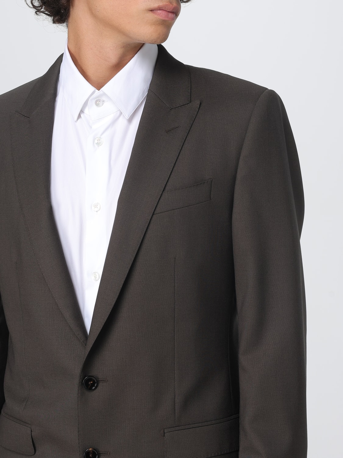 DOLCE & GABBANA SUIT: Suit men Dolce & Gabbana, Brown - Img 5