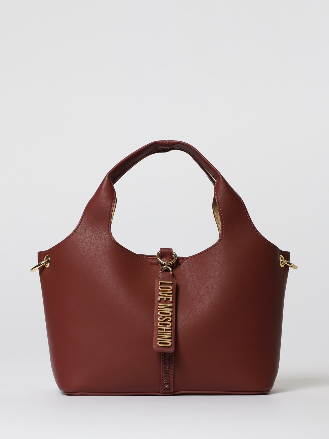 LOVE MOSCHINO HANDTASCHE: Handtasche damen Love Moschino, Weinrot - Img 1