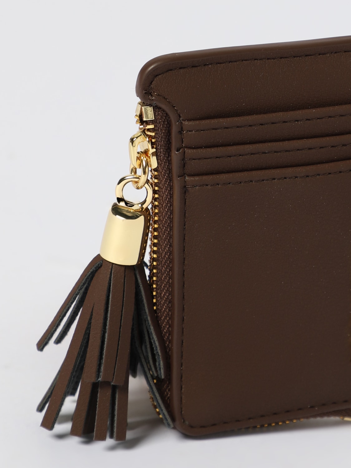 LOVE MOSCHINO CARTERA: Clutch mujer Love Moschino, Cacao - Img 3