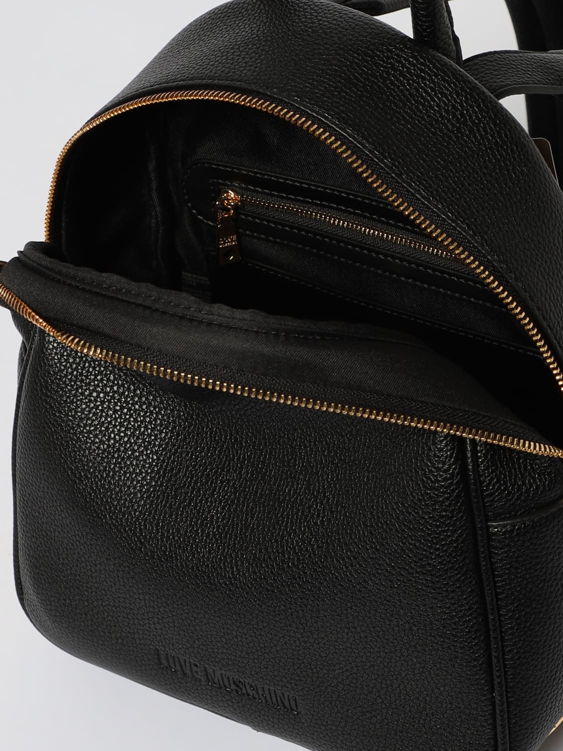 LOVE MOSCHINO BACKPACK: Handbag woman Love Moschino, Black - Img 4