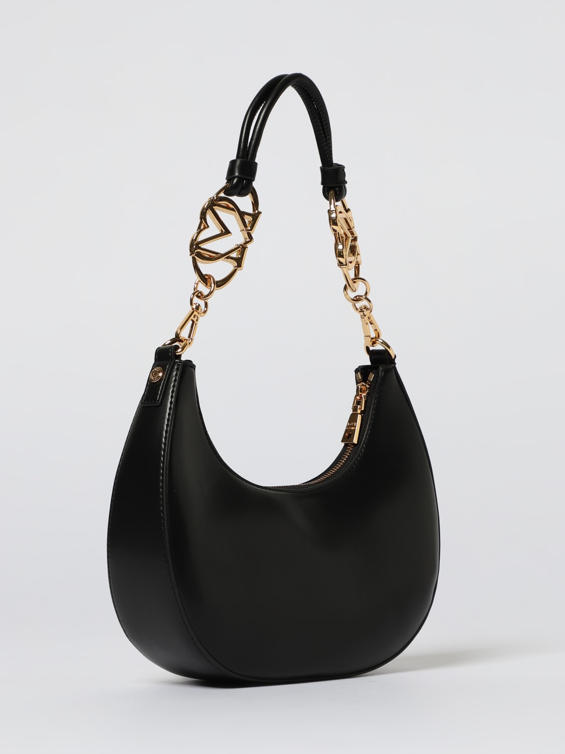 LOVE MOSCHINO SCHULTERTASCHE: Handtasche damen Love Moschino, Schwarz - Img 2