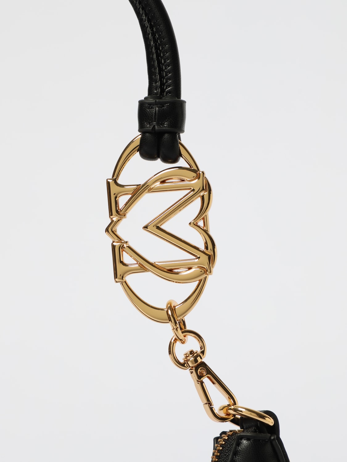 LOVE MOSCHINO SCHULTERTASCHE: Handtasche damen Love Moschino, Schwarz - Img 3