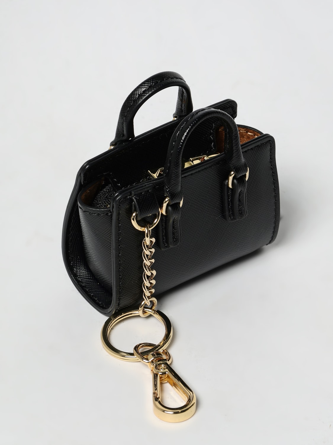 LOVE MOSCHINO KEY CHAIN: Key chain woman Love Moschino, Black - Img 2