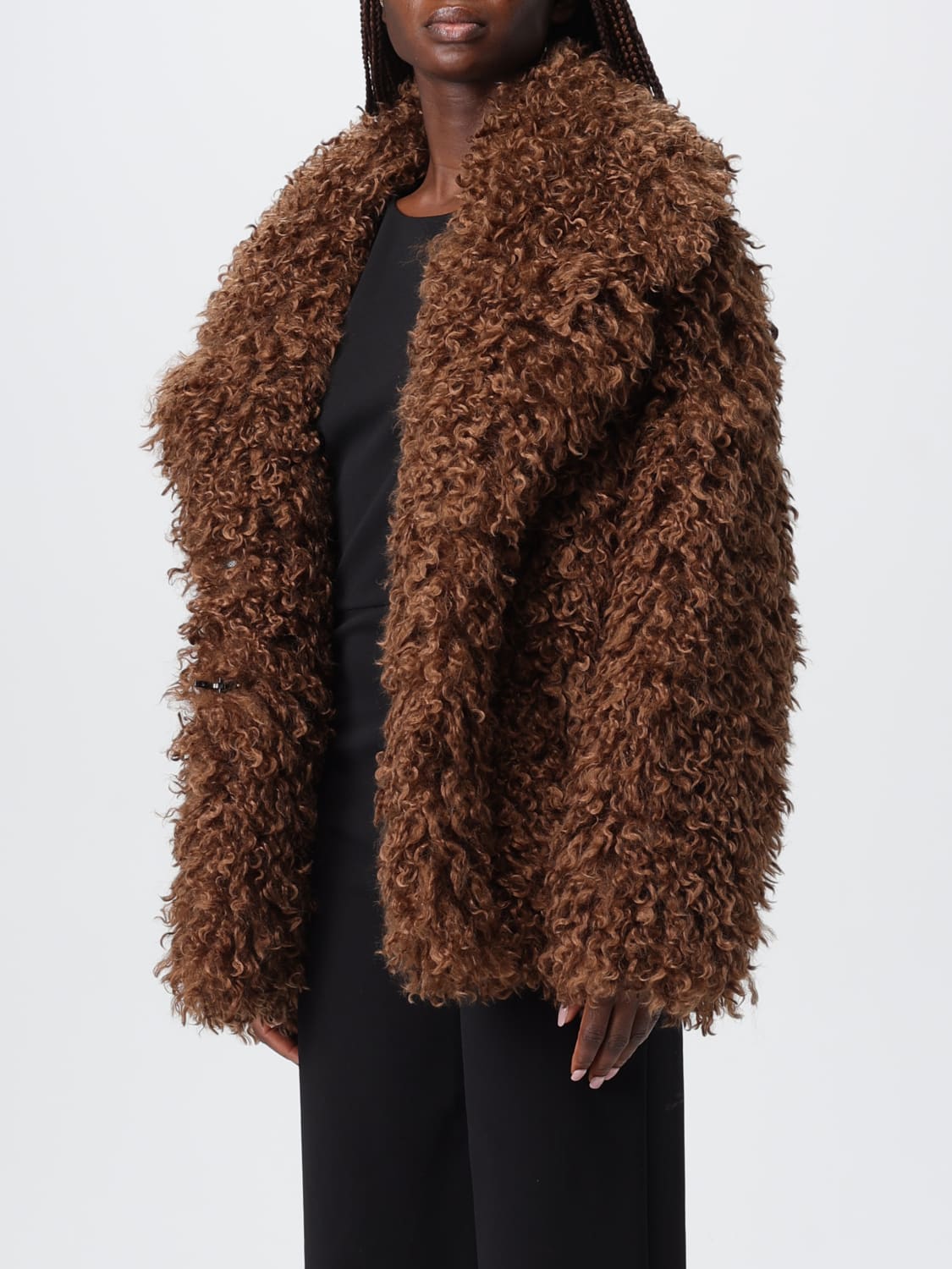 ANIYE BY FUR COAT: Fur coats woman Aniye By, Brown - Img 4